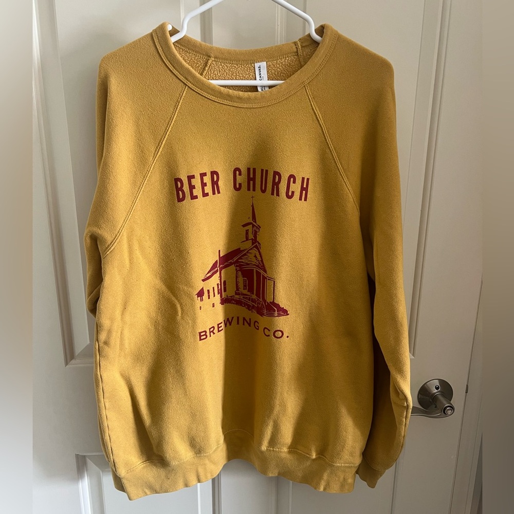 Beer Church Crewneck, New Buffalo, MI - XL